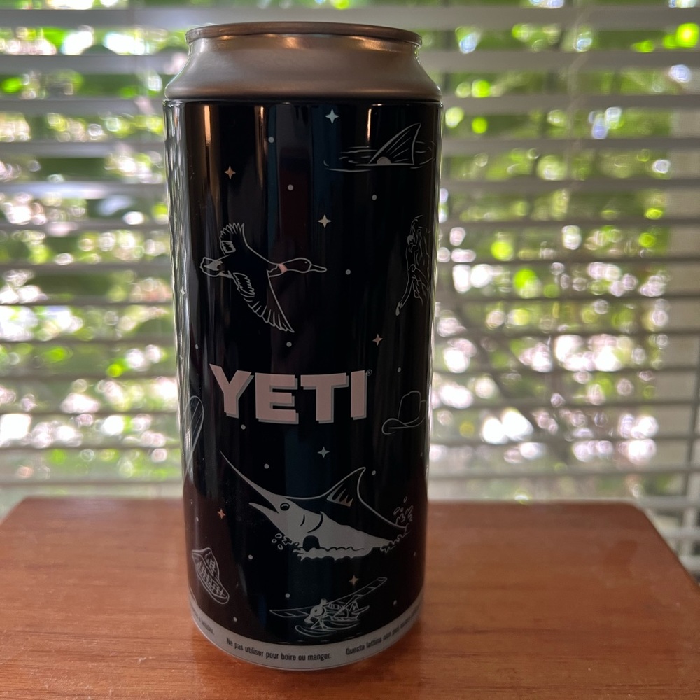 Yeti aluminum stash tall can 16 oz.